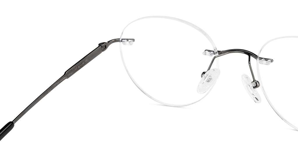 Rimless Eyeglasses-Frame Round--EG Rimless Eyeglasses-Frame Round--EG