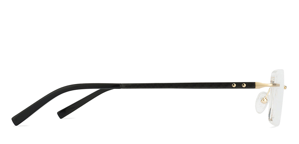 Rimless Eyeglasses-Frame Rectangle--EG Rimless Eyeglasses-Frame Rectangle--EG