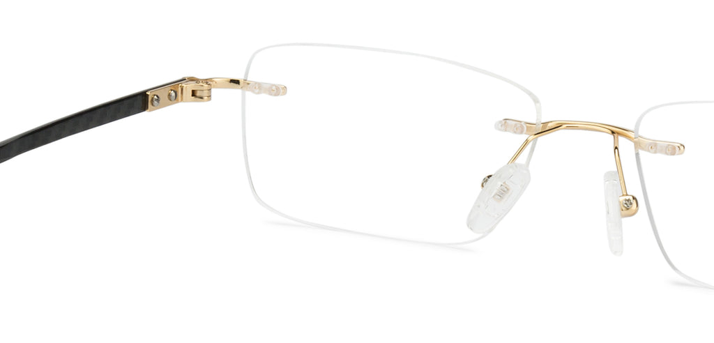 Rimless Eyeglasses-Frame Rectangle--EG Rimless Eyeglasses-Frame Rectangle--EG