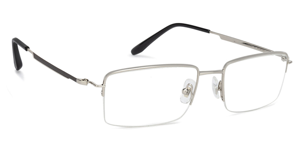 Half Rim Eyeglasses-Frame Rectangle--EG Half Rim Eyeglasses-Frame Rectangle--EG