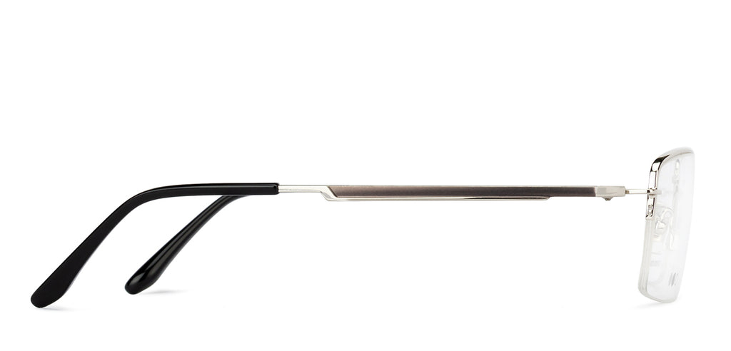 Half Rim Eyeglasses-Frame Rectangle--EG Half Rim Eyeglasses-Frame Rectangle--EG