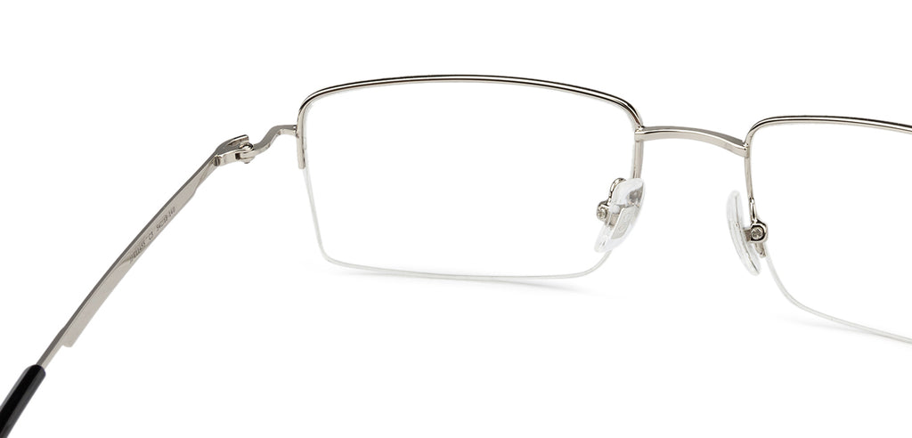 Half Rim Eyeglasses-Frame Rectangle--EG Half Rim Eyeglasses-Frame Rectangle--EG