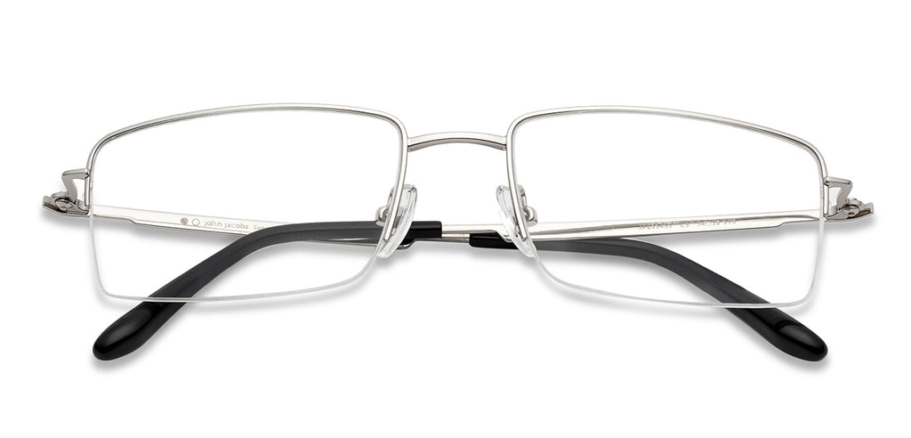 Half Rim Eyeglasses-Frame Rectangle--EG Half Rim Eyeglasses-Frame Rectangle--EG