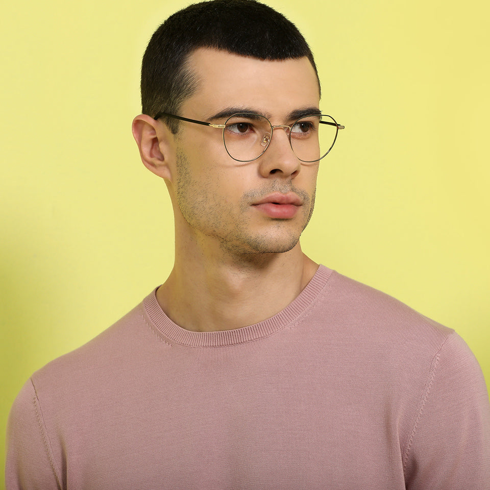 Eyeglasses-Frame Hexagonal--EG Eyeglasses-Frame Hexagonal--EG