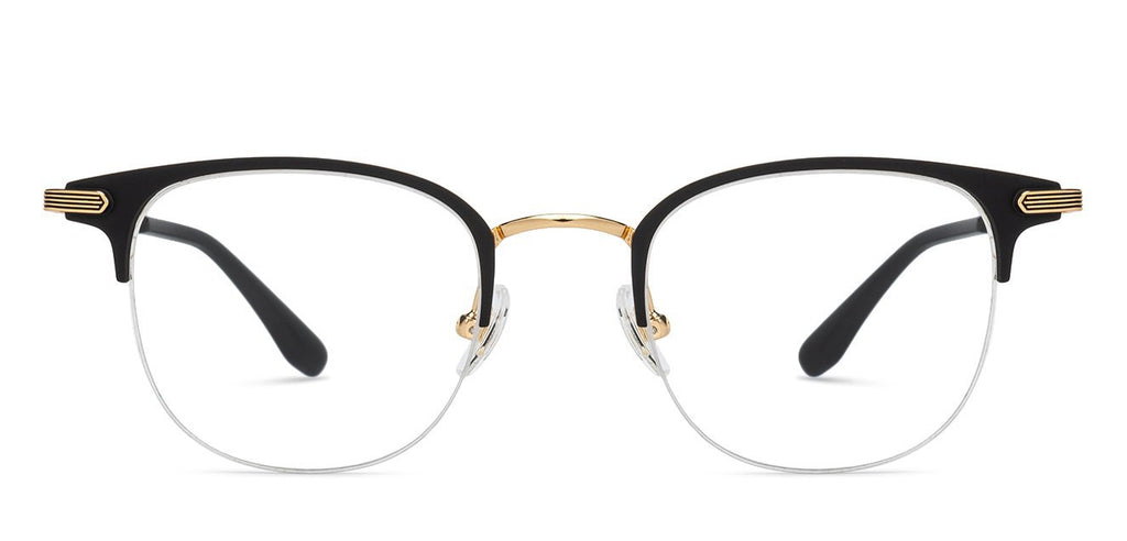 Half Rim Eyeglasses-Frame Clubmaster--EG Half Rim Eyeglasses-Frame Clubmaster--EG