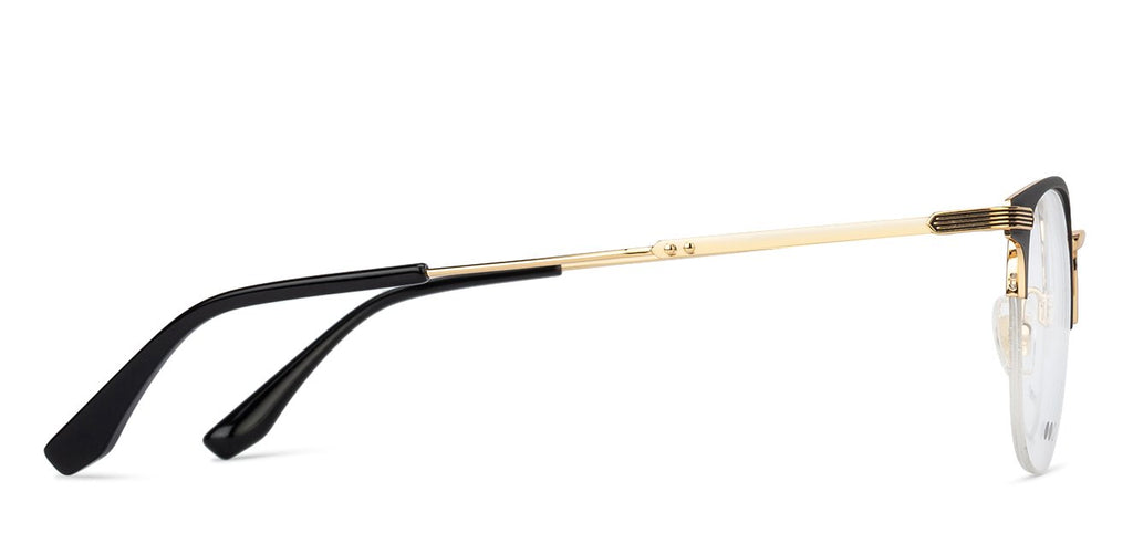 Half Rim Eyeglasses-Frame Clubmaster--EG Half Rim Eyeglasses-Frame Clubmaster--EG