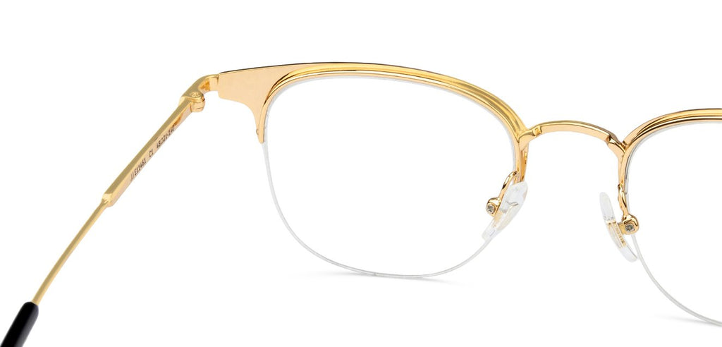 Half Rim Eyeglasses-Frame Clubmaster--EG Half Rim Eyeglasses-Frame Clubmaster--EG