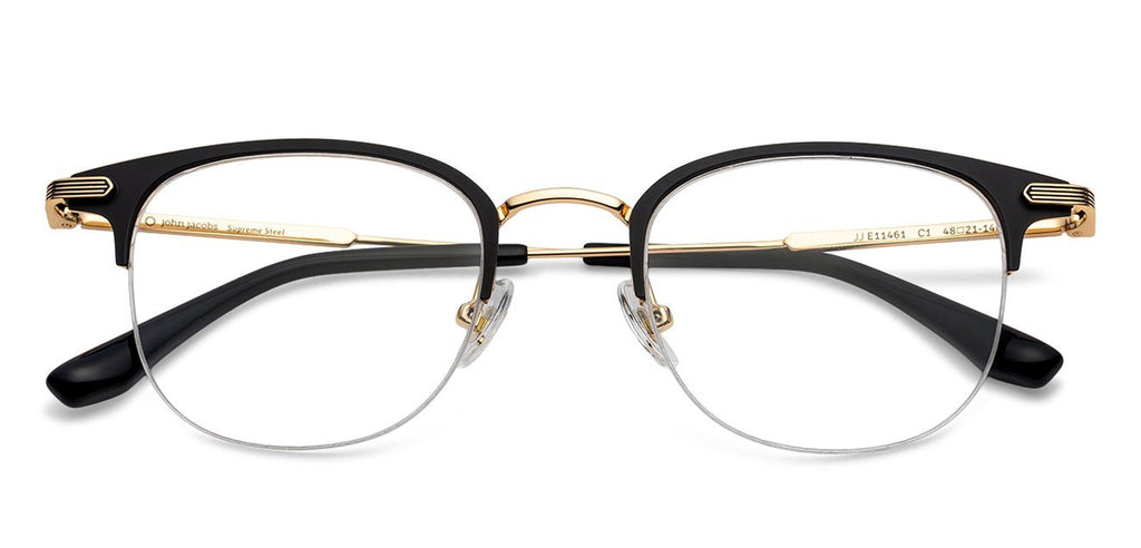 Half Rim Eyeglasses-Frame Clubmaster--EG Half Rim Eyeglasses-Frame Clubmaster--EG