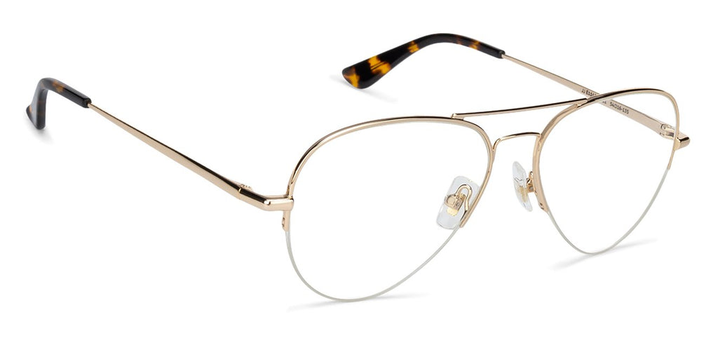 Half Rim Eyeglasses-Frame Aviator--EG Half Rim Eyeglasses-Frame Aviator--EG