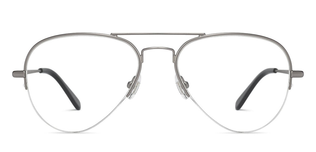 Half Rim Eyeglasses-Frame Aviator--EG Half Rim Eyeglasses-Frame Aviator--EG