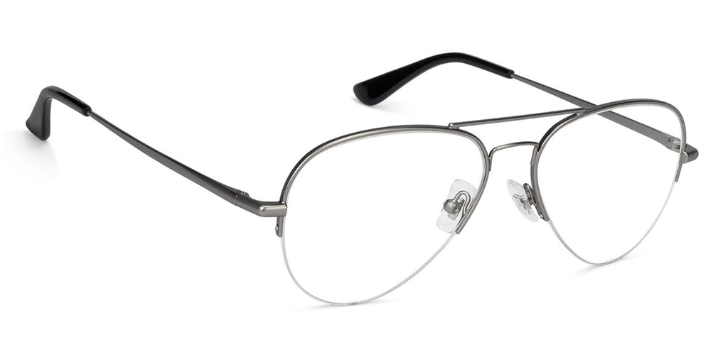 Half Rim Eyeglasses-Frame Aviator--EG Half Rim Eyeglasses-Frame Aviator--EG