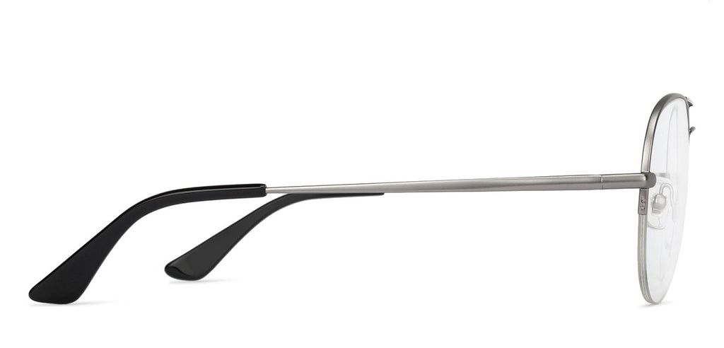 Half Rim Eyeglasses-Frame Aviator--EG Half Rim Eyeglasses-Frame Aviator--EG