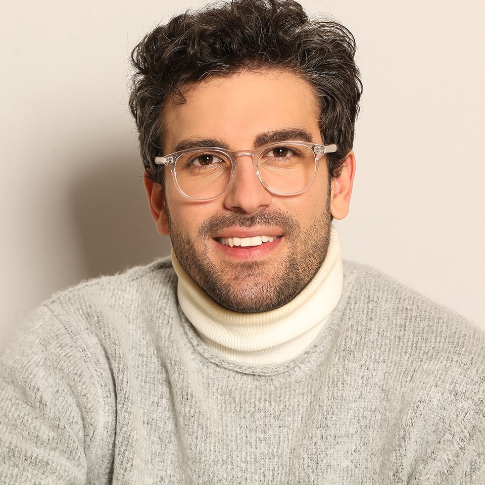 Square Eyeglasses-Frame Round--EG Square Eyeglasses-Frame Round--EG