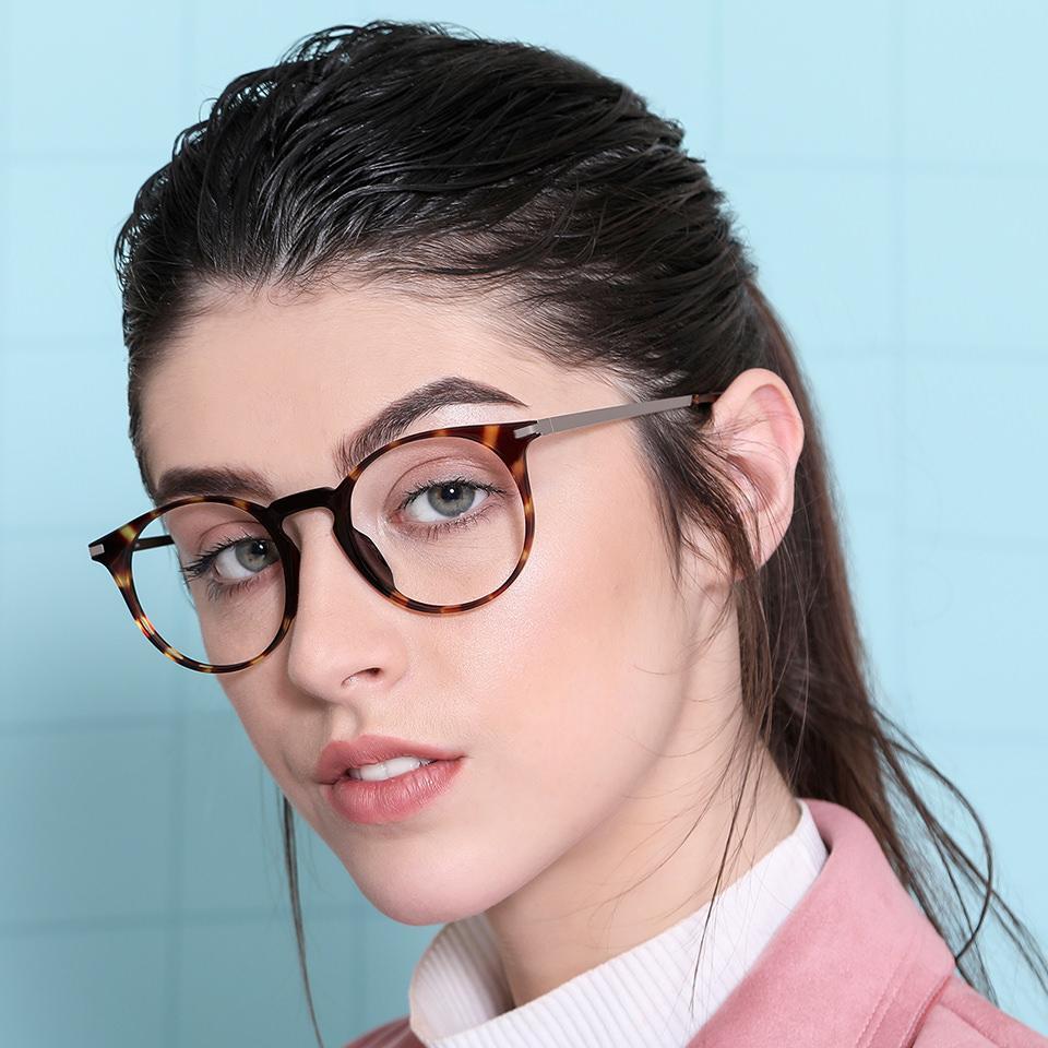 Square Eyeglasses-Frame Round--EG Square Eyeglasses-Frame Round--EG