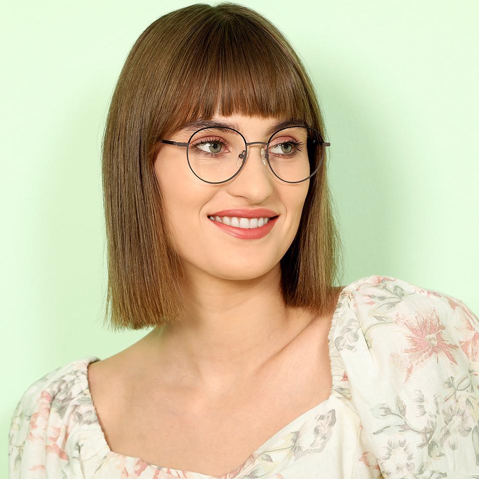 Square Eyeglasses-Frame Round--EG Square Eyeglasses-Frame Round--EG