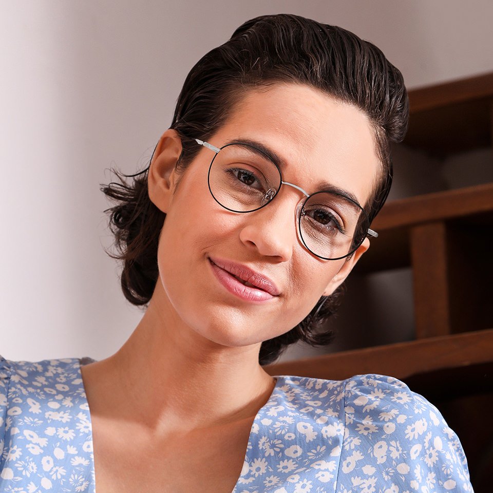 Square Eyeglasses-Frame Round--EG Square Eyeglasses-Frame Round--EG