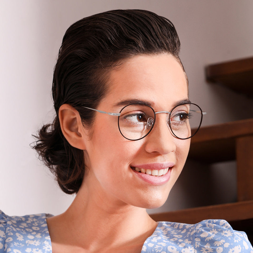 Square Eyeglasses-Frame Round--EG Square Eyeglasses-Frame Round--EG