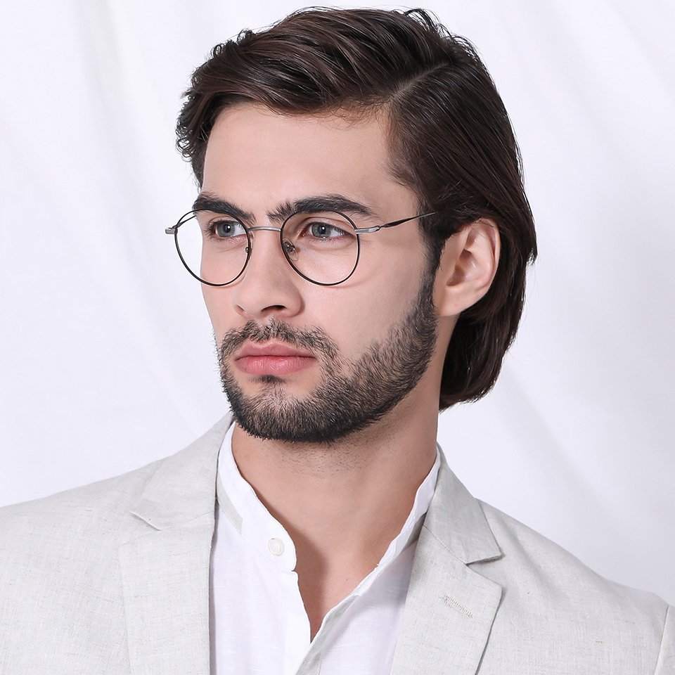 Square Eyeglasses-Frame Round--EG Square Eyeglasses-Frame Round--EG