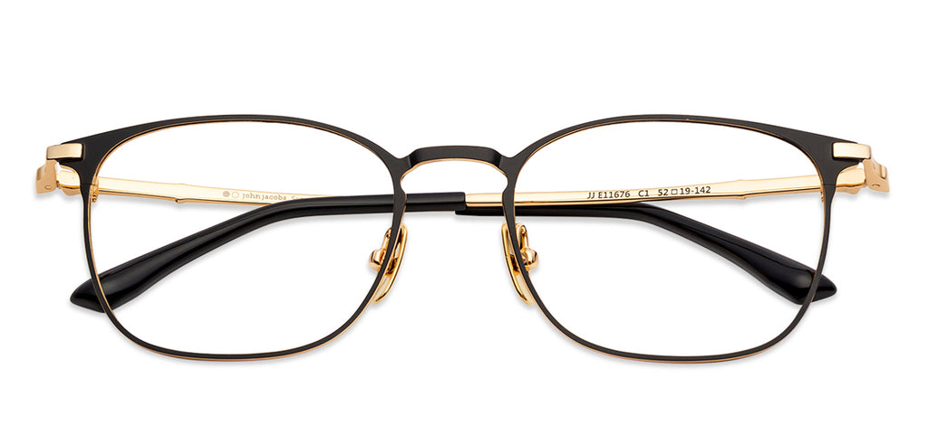 John Jacobs Eyeglasses-Frame Square--EG John Jacobs Eyeglasses-Frame Square--EG