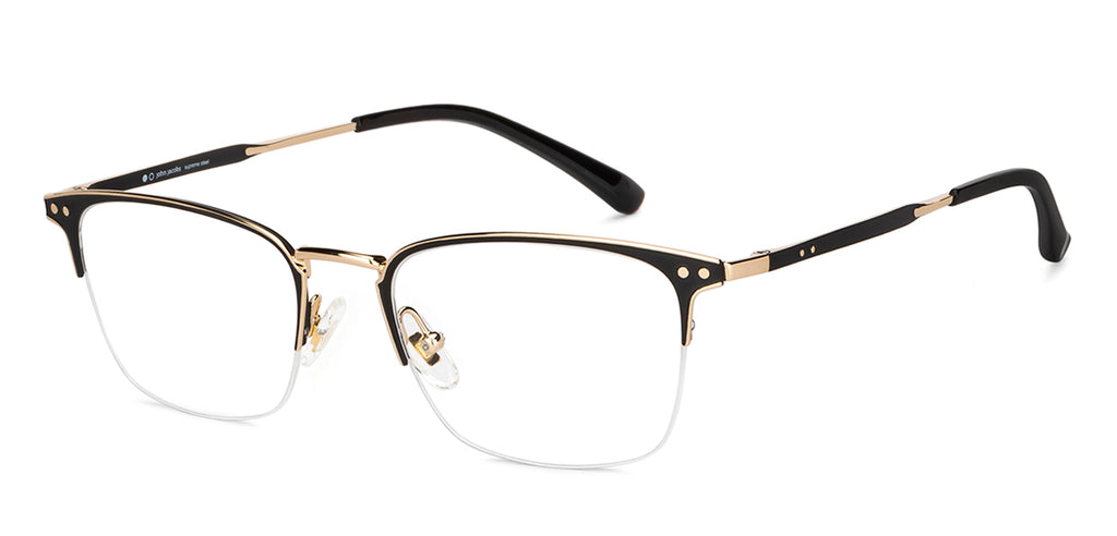 Half Rim Eyeglasses-Frame Wayfarer--EG Half Rim Eyeglasses-Frame Wayfarer--EG