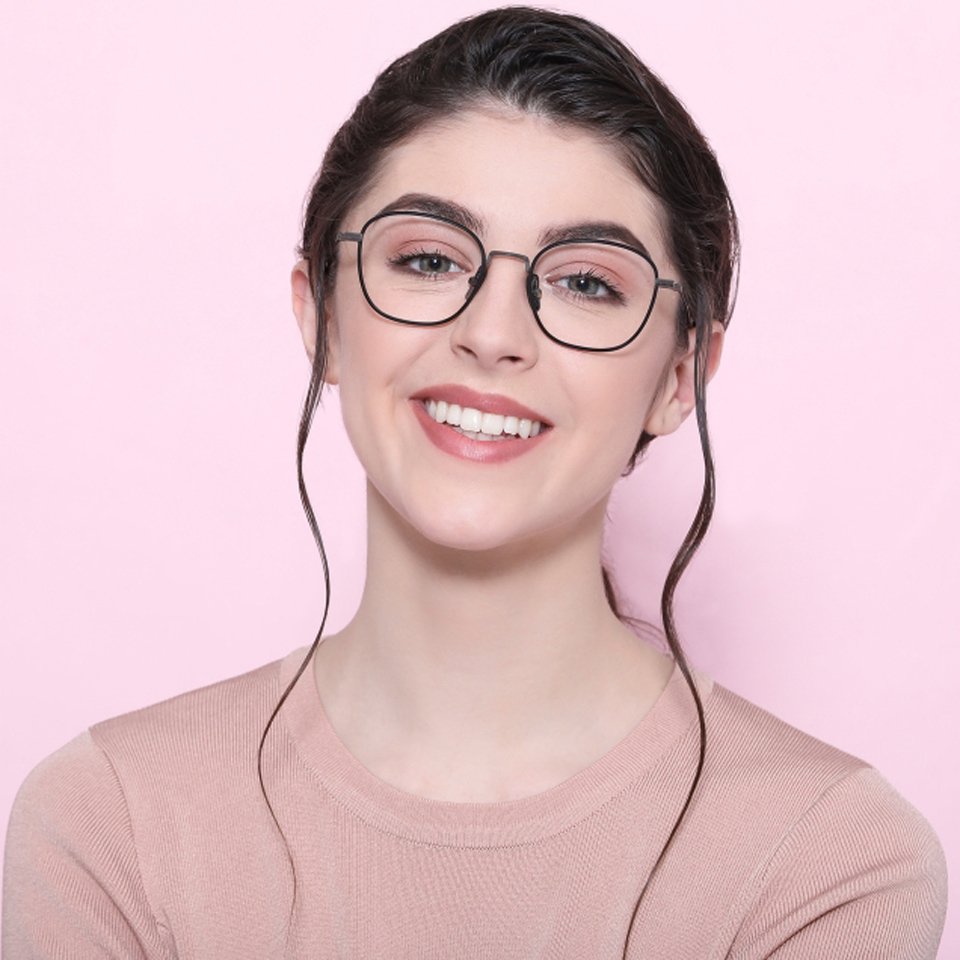 Full Rim Eyeglasses-Frame Square--EG Full Rim Eyeglasses-Frame Square--EG