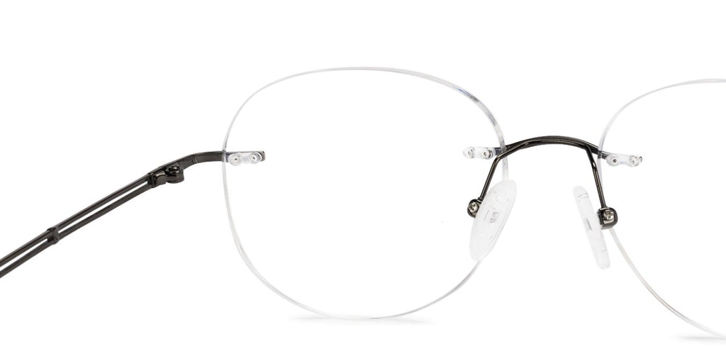 Rimless Eyeglasses-Frame Round--EG Rimless Eyeglasses-Frame Round--EG