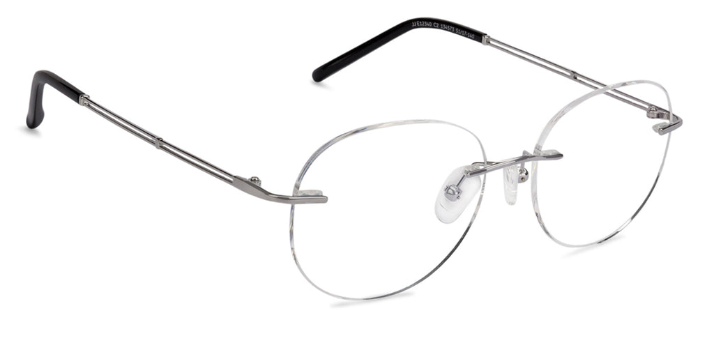 Rimless Eyeglasses-Frame Round--EG Rimless Eyeglasses-Frame Round--EG