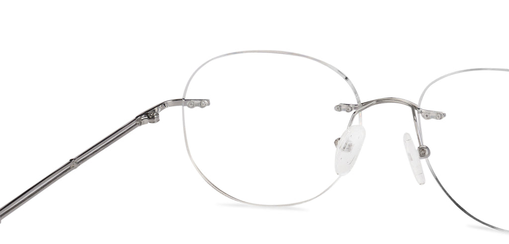 Rimless Eyeglasses-Frame Round--EG Rimless Eyeglasses-Frame Round--EG