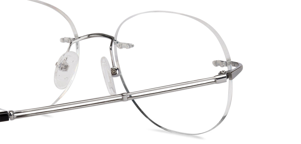Rimless Eyeglasses-Frame Round--EG Rimless Eyeglasses-Frame Round--EG