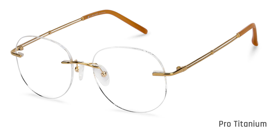 Rimless Eyeglasses-Frame Round--EG Rimless Eyeglasses-Frame Round--EG
