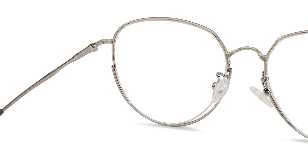 Half Rim Eyeglasses-Frame Round--EG Half Rim Eyeglasses-Frame Round--EG