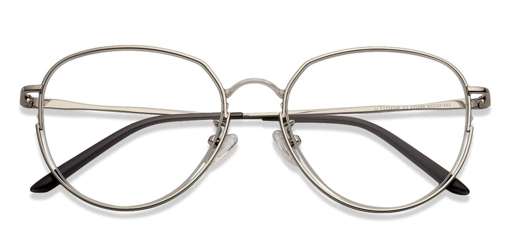 Half Rim Eyeglasses-Frame Round--EG Half Rim Eyeglasses-Frame Round--EG