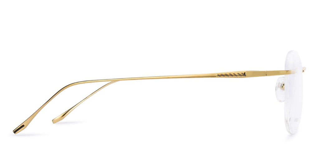 Rimless Eyeglasses-Frame Square--EG Rimless Eyeglasses-Frame Square--EG