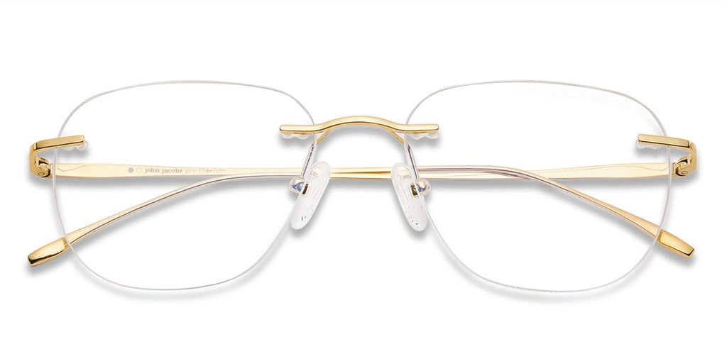 Rimless Eyeglasses-Frame Square--EG Rimless Eyeglasses-Frame Square--EG