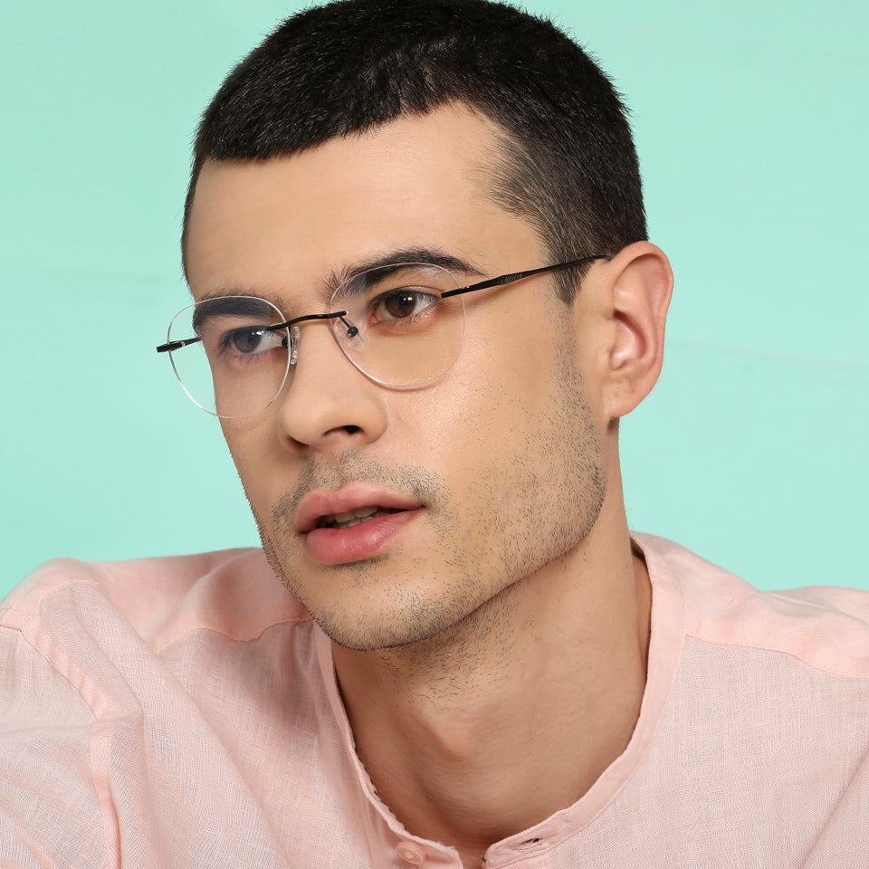 Square Eyeglasses-Frame Round--EG Square Eyeglasses-Frame Round--EG