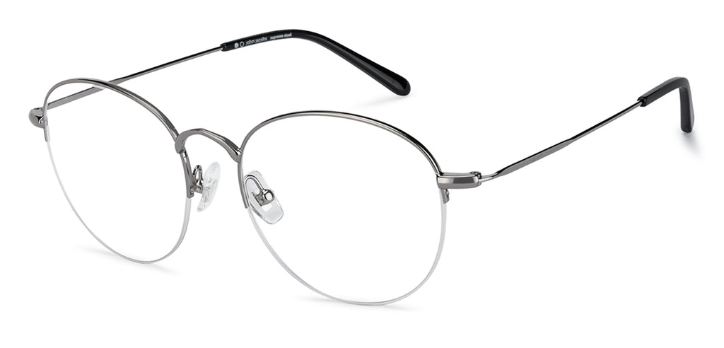 Half Rim Eyeglasses-Frame Round--EG Half Rim Eyeglasses-Frame Round--EG