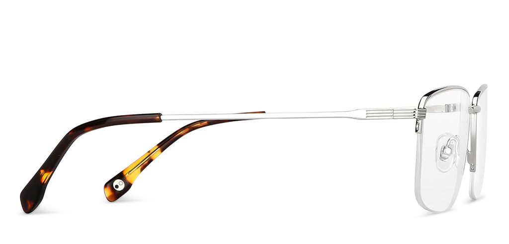 Half Rim Eyeglasses-Frame Rectangle--EG Half Rim Eyeglasses-Frame Rectangle--EG