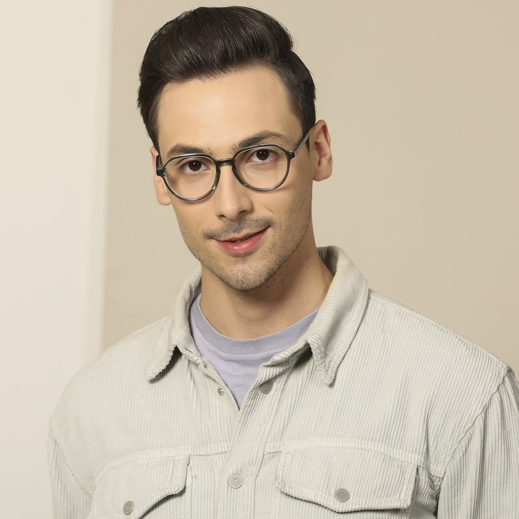 Square Eyeglasses-Frame Round--EG Square Eyeglasses-Frame Round--EG