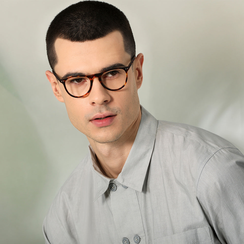 Square Eyeglasses-Frame Round--EG Square Eyeglasses-Frame Round--EG