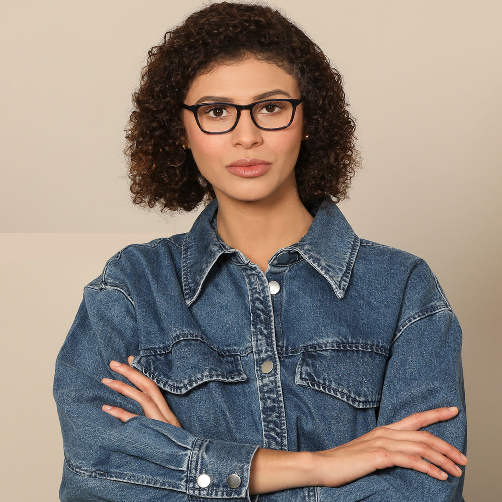 John Jacobs Eyeglasses-Frame Rectangle--EG John Jacobs Eyeglasses-Frame Rectangle--EG