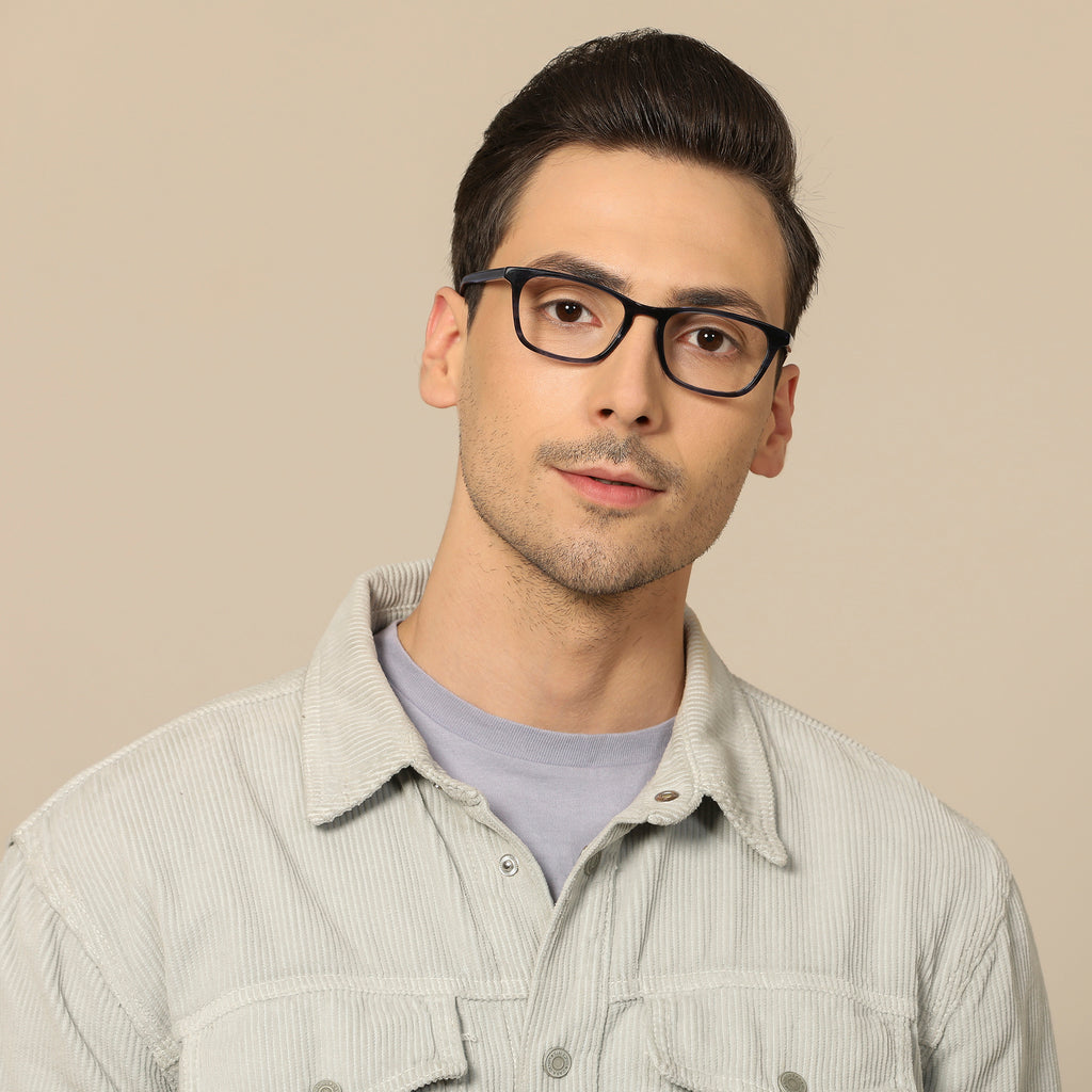 John Jacobs Eyeglasses-Frame Rectangle--EG John Jacobs Eyeglasses-Frame Rectangle--EG