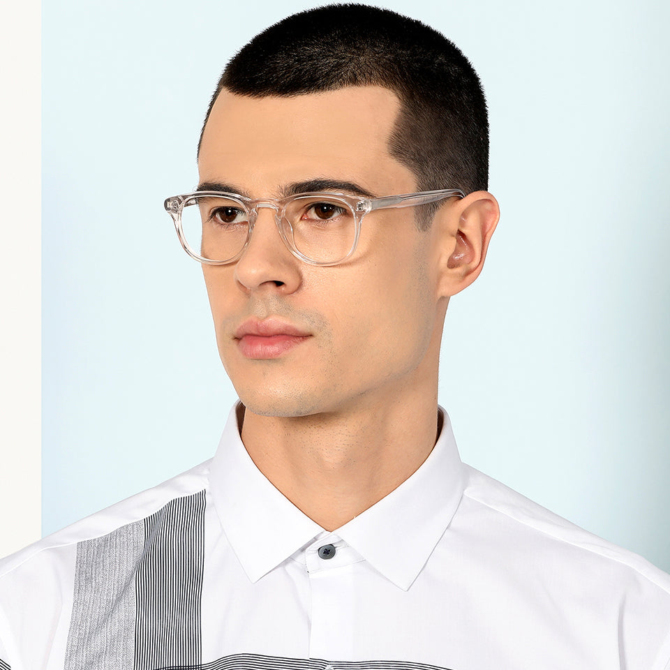 Square Eyeglasses-Frame Round--EG Square Eyeglasses-Frame Round--EG