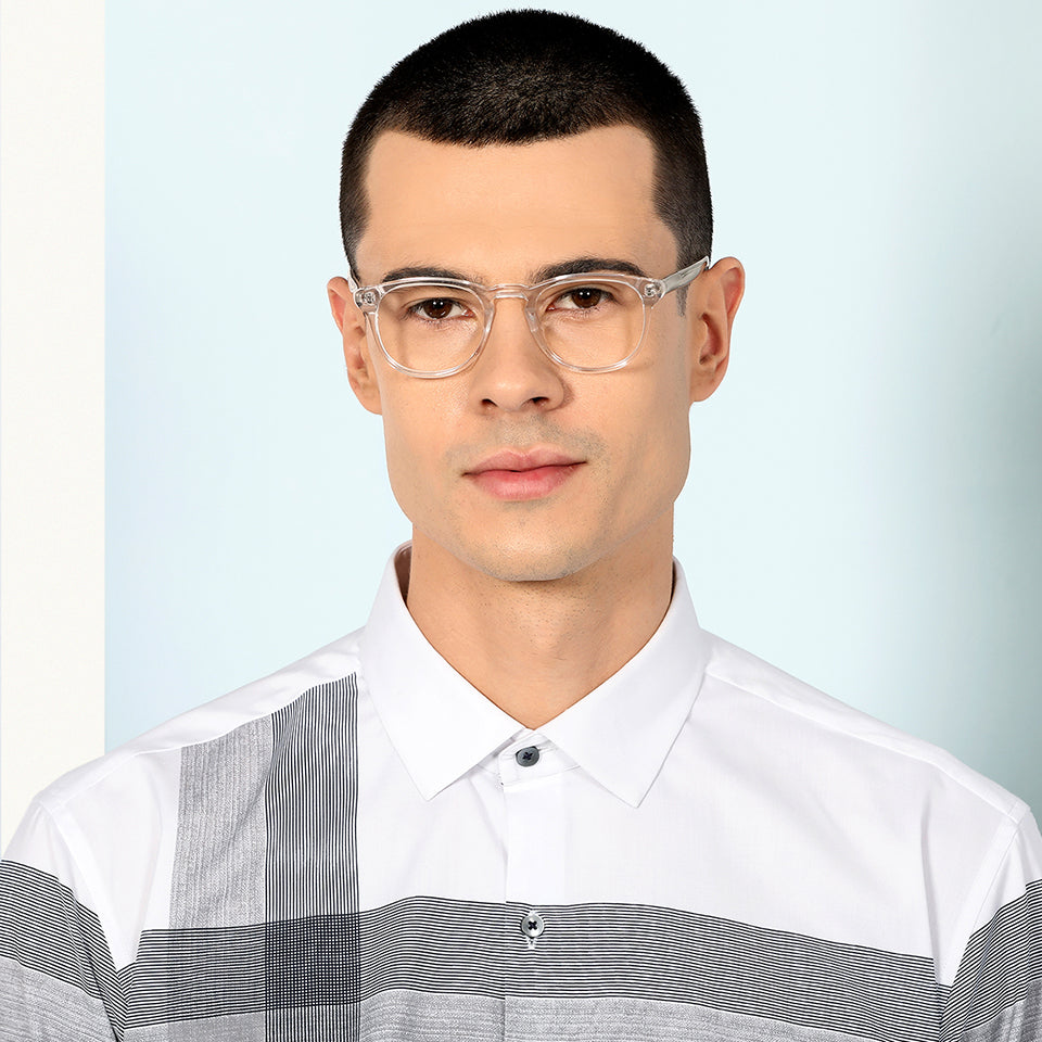 Square Eyeglasses-Frame Round--EG Square Eyeglasses-Frame Round--EG