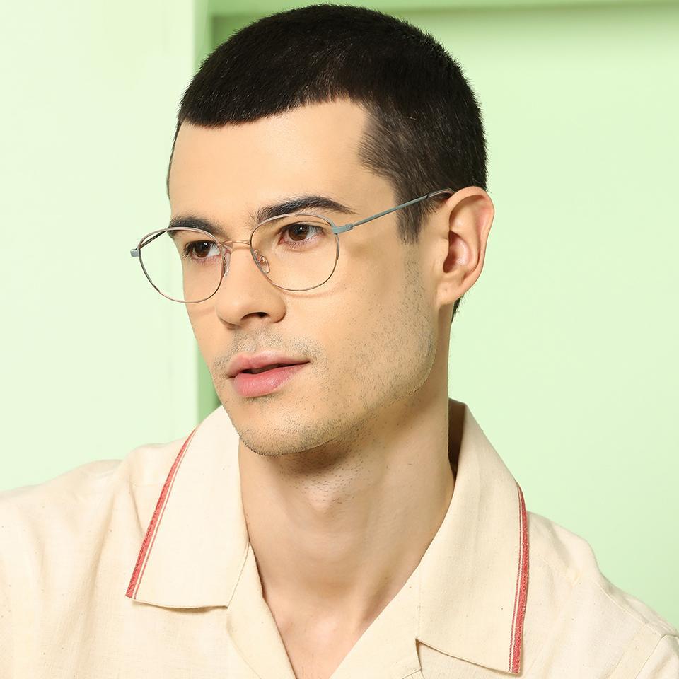 Square Eyeglasses-Frame Round--EG Square Eyeglasses-Frame Round--EG