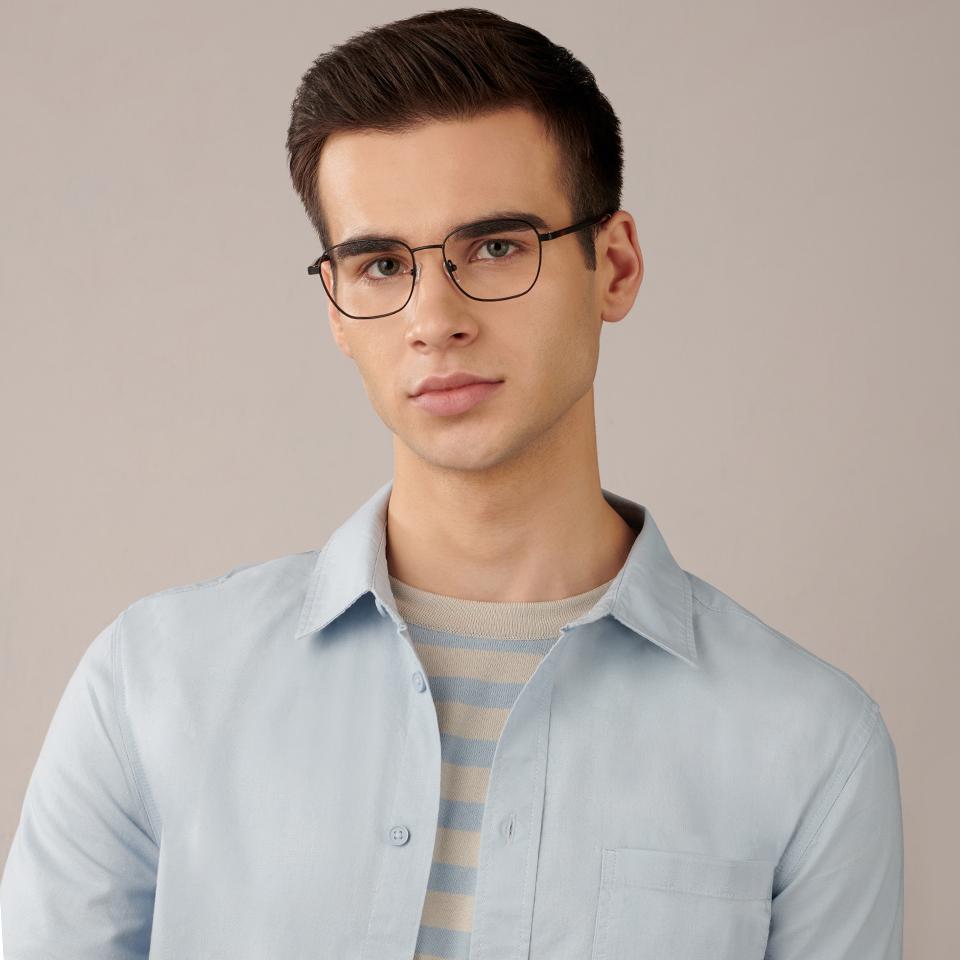 John Jacobs Eyeglasses-Frame Square--EG John Jacobs Eyeglasses-Frame Square--EG