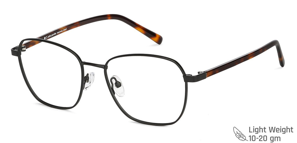 John Jacobs Eyeglasses-Frame Square--EG John Jacobs Eyeglasses-Frame Square--EG