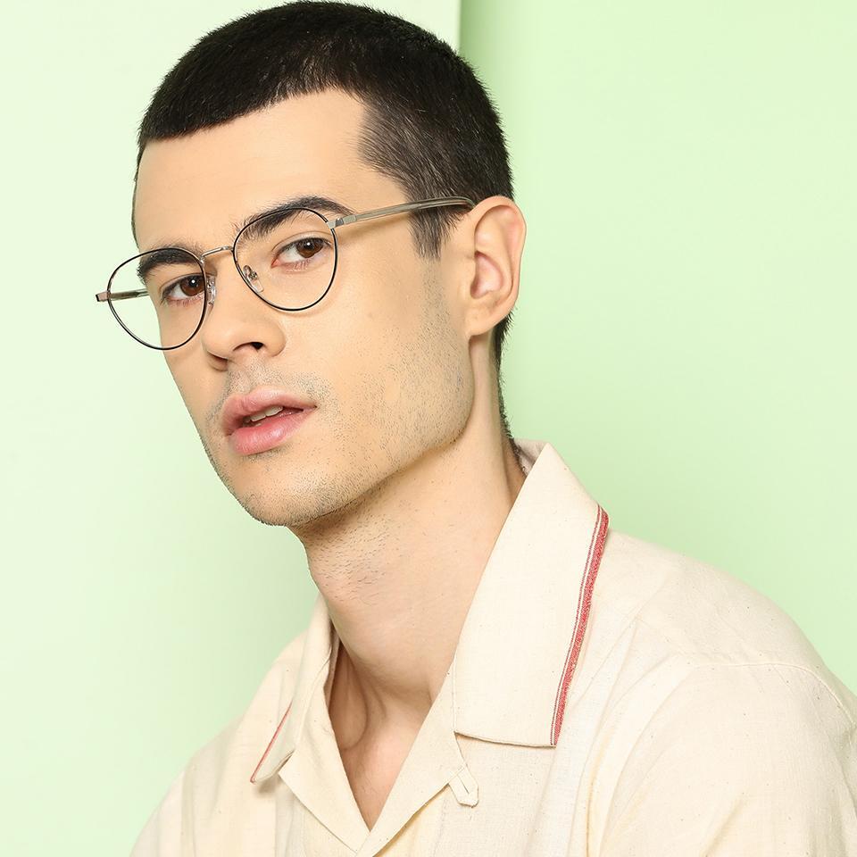 Square Eyeglasses-Frame Round--EG Square Eyeglasses-Frame Round--EG