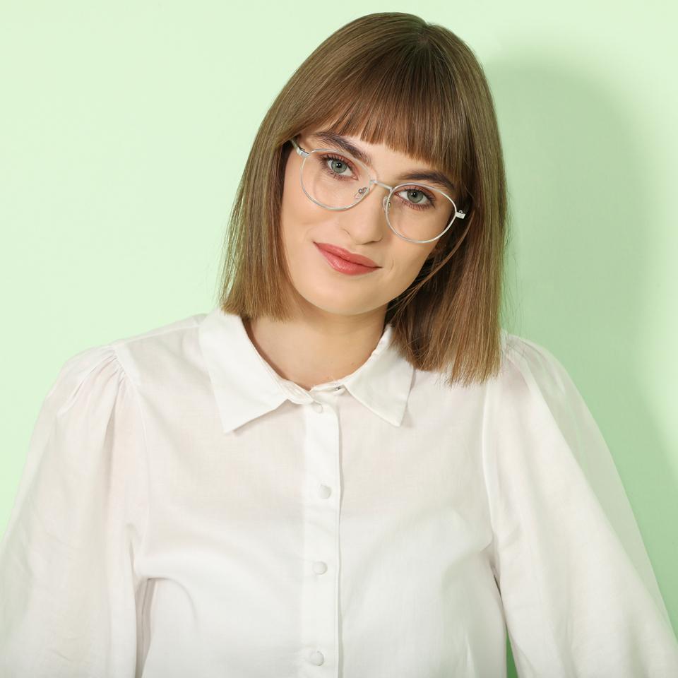 Square Eyeglasses-Frame Round--EG Square Eyeglasses-Frame Round--EG