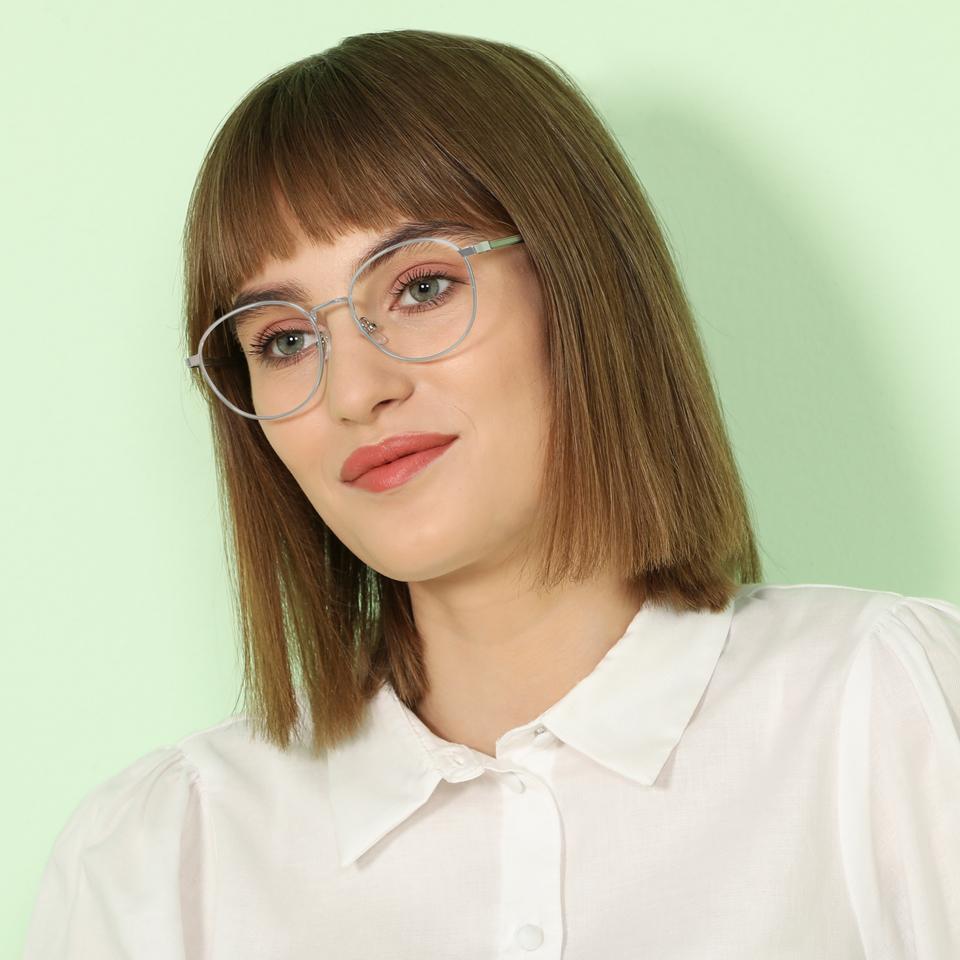 Square Eyeglasses-Frame Round--EG Square Eyeglasses-Frame Round--EG