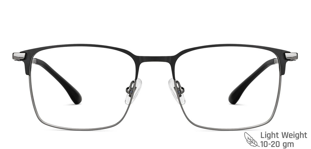 John Jacobs Eyeglasses-Frame Square--EG John Jacobs Eyeglasses-Frame Square--EG